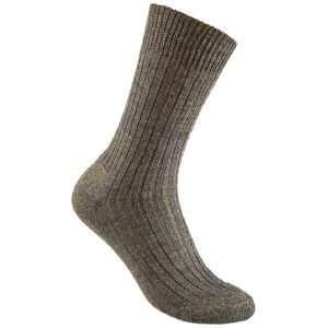 CRAFTLAND ARMY Socken Grün-Meliert mit Frottee-Sohle