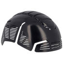 SINGER SMITH Anstoßkappe Snapback aus Veloursleder Braun/Schwarz EN 812
