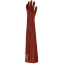 SINGER Chemikalienschutzhandschuhe 720 mm Gr. 10 Braun PVC EN ISO 374