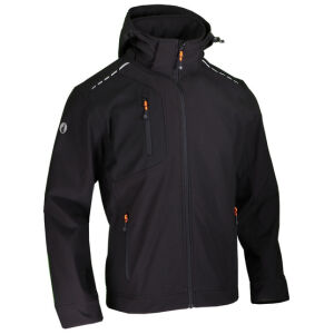 SINGER WINTER Softshelljacke Schwarz