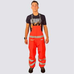 OCEAN Coulomb Premium Regenlatzhose Orange