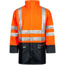 Lyngsøe Multinorm Hi-Vis Jacke PVC Orange/Navy