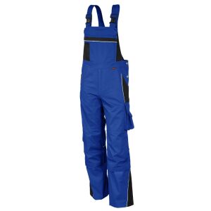 QUALITEX PRO MG245 Latzhose kornblau-schwarz 52