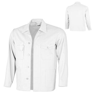 QUALITEX Basic BW240 Arbeitsjacke weiß Gr. 44