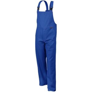 QUALITEX robust BW390 Schweißer-Latzhose Blau 52