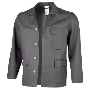 QUALITEX robust BW390 Schweißer-Jacke Grau 50