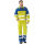 PLANAM MAJOR PROTECT MULTINORM Jacke 1-lagig Gelb/Blau 58