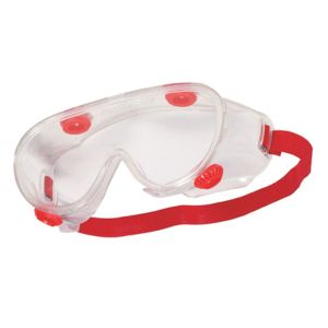 TECTOR Vollsichtbrille mit rotem Band