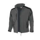 QUALITEX Softshelljacke Grau/Schwarz Gr. XL