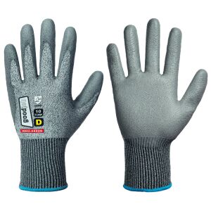 goodjob AKRON Schnittschutz-Handschuhe Grau