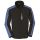 4PROTECT OHIO Softshelljacke blau/schwarz Größe L