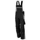QUALITEX PRO MG245 Latzhose schwarz-grau 72 (ÜGZ)