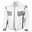 QUALITEX PRO MG245 Bundjacke weiß-grau...