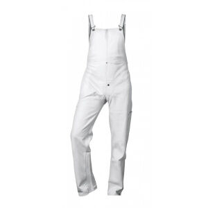 CRAFTLAND NICO Aramid-Garn Voll-Leder-Latzhose Weiß