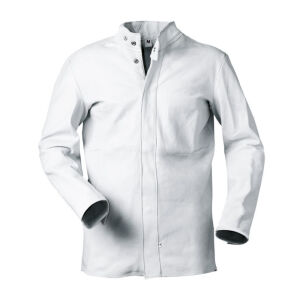 CRAFTLAND EDGAR Aramid-Garn Voll-Lederjacke Weiß XL