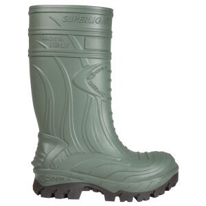 COFRA FOGGIA PU/Nitril-Winterschlupfstiefel S5S HI CI HRO M AN CR LG FO SR Grün 43