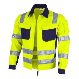 QUALITEX PRO MG245 Warnschutz-Bundjacke Warngelb M