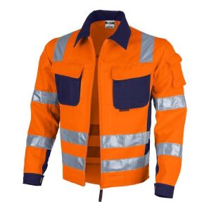QUALITEX PRO MG245 Warnschutz-Bundjacke Warnorange 3XL