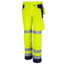QUALITEX PRO MG245 Warnschutz-Bundhose Warngelb Gr. 24