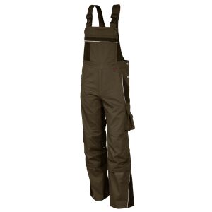 QUALITEX PRO MG245 Latzhose haselnuss-kastanie 58