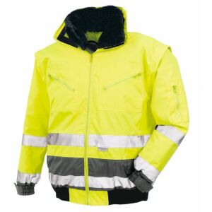 teXXor VANCOUVER Warnschutz-Pilotenjacke 2 in 1 Gelb
