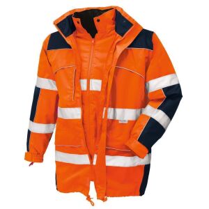 teXXor TORONTO Warnschutz-Parka 2 in 1 Orange S