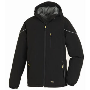 teXXor VAIL Winter-Softshelljacke Schwarz XL