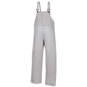 teXXor Aramid-Garn Leder-Latzhose Grau 50