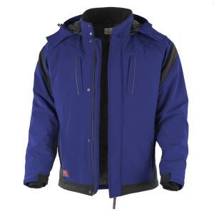 QUALITEX PRO Softshelljacke kornblau/schwarz Gr. L