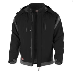 QUALITEX PRO Softshelljacke schwarz/grau Gr. XL