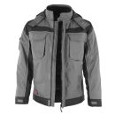 QUALITEX PRO Winterjacke grau/schwarz (203041) Gr. L