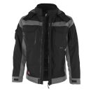 QUALITEX PRO Winterjacke schwarz/grau (203045) Gr. XL