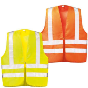 WICATEX Warnschutz-Weste Gelb/Orange