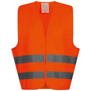 WICATEX OSKAR Warnschutz-Weste Orange