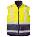 ELYSEE JEKYLL Warnschutz-Parka 4 in 1 Gelb/Marine