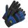 KORSAR ANTIVIBRATION Mechaniker-Handschuhe Schwarz/Blau 8 (M)