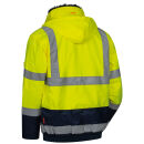 ELYSEE ARTHUR Warnschutz-Pilotenjacke 4 in 1 Gelb/Marine L