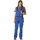 PLANAM HIGHLINE Damen Latzhose Kornblau/Marine 36