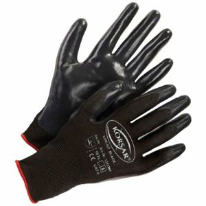 KORSAR KORI-NIT Nitril Montage-Handschuhe Schwarz 8(M)