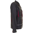 PLANAM BASALT Bundjacke Anthrazit/Rot