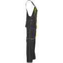 PLANAM BASALT NEON Latzhose Anthrazit/Gelb