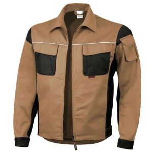QUALITEX PRO MG245 Bundjacke khaki-schwarz Größe 4XL (66/68) ÜGZ