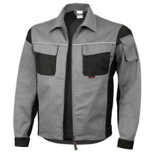 QUALITEX PRO MG245 Bundjacke grau-schwarz Größe 4XL (66/68) ÜGZ