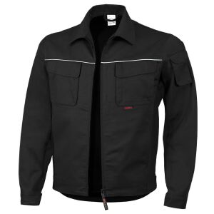 QUALITEX PRO MG245 Bundjacke schwarz-schwarz Größe 4XL (66/68) ÜGZ