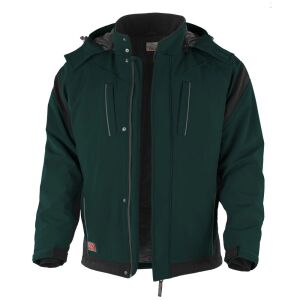 QUALITEX PRO Softshelljacke grün/schwarz Gr. XL