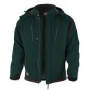 QUALITEX PRO Softshelljacke grün/schwarz Gr. 4XL
