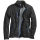 KORSAR EDEN Herren Strickfleecejacke Dunkelgrau/Royal S