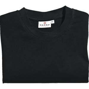 HAKRO T-Shirt CLASSIC Schwarz XL