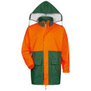 NORWAY PAPPEL Forst-Regenjacke grün/orange 2XL