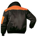NORWAY OSLO Pilotenjacke 4 in 1 Schwarz/Orange Gr. M